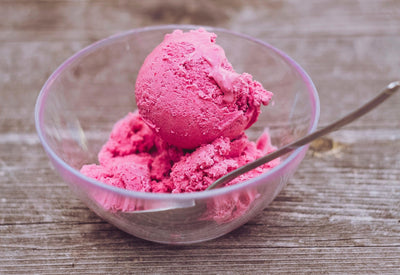 Treat yourself to some delicious Strawberry PLANT-PROTEIN Ice Cream!!