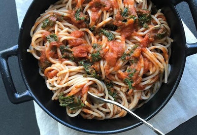 Tomato & Kale Pasta