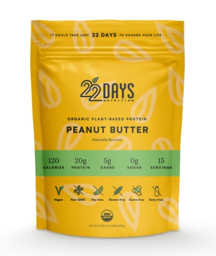 Organic Plant Based Protein Powder - Peanut Butter